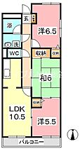 岡山県倉敷市白楽町（賃貸マンション3LDK・1階・67.90㎡） その2