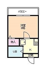 ヴァン・キャッスルB 103 ｜ 兵庫県豊岡市戸牧（賃貸アパート1K・1階・18.21㎡） その2