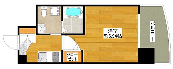 セレニテ江坂ルフレ ｜大阪府吹田市江坂町1丁目(賃貸マンション1K・5階・22.27㎡)の写真 その2