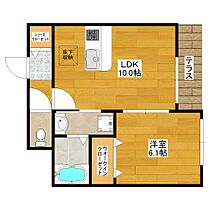 セカンドクリスタル.  ｜ 大阪府吹田市垂水町1丁目（賃貸マンション1LDK・1階・39.36㎡） その2