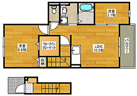 サンリット・ガーデン　小曽根N 202 ｜ 大阪府豊中市小曽根2丁目15番5号（賃貸アパート2LDK・1階・49.66㎡） その2