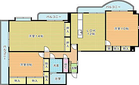 アーバンKN5 301 ｜ 福岡県北九州市小倉北区霧ケ丘１丁目11-18（賃貸マンション3LDK・3階・98.00㎡） その2