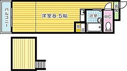 間取図画像 ワンルーム