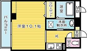 CoCoメゾン （ココメゾン） 302 ｜ 福岡県北九州市小倉北区下到津１丁目4-5（賃貸マンション1K・3階・30.25㎡） その2