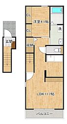 ウエスト アヴェニュー A棟 2階