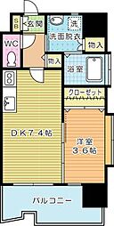 間取図画像 1DK