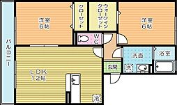 セジュール壱号館 2階