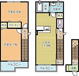 ユニメゾン葛原B 3階
