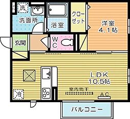 トレス若園館 1階