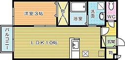 スクールサイド若藤 2階/202