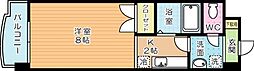 ジュネス壱番館 1Kの間取図画像
