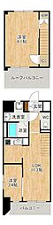 THE APARTMENT開 2LDKの間取図画像