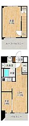 THE APARTMENT開 2LDKの間取図画像