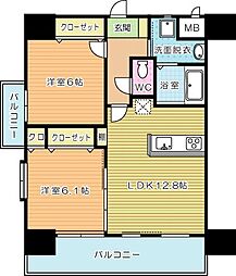 ガーデンコートSUNATSU(砂津) 5階