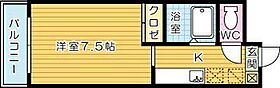 ルネッサンスTOEI田町 805 ｜ 福岡県北九州市小倉北区田町16-25（賃貸マンション1K・8階・22.50㎡） その2