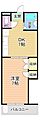 ハイツフクダ2階2.5万円