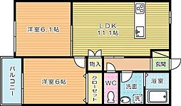 fleur　riziere緑ヶ丘（フルーリジェールみどりがお 3階