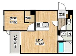 Crecia片野II（クレシア片野II） 3階