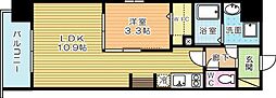 コンダクトレジデンスKONYA 1LDKの間取図画像