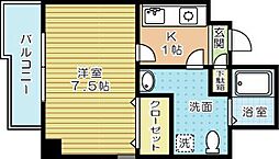 ボヌール三萩野 2階