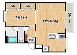 田の浦ハイツ 3階/301