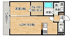 オーク上富野 2階/202