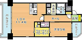 福岡県北九州市八幡西区医生ケ丘（賃貸マンション1LDK・11階・48.70㎡） その2