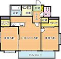 ディアコート鷹の巣3階6.8万円