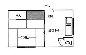 八広荘 210 ｜ 東京都墨田区八広6丁目29-4（賃貸アパート1K・2階・21.06㎡） その2