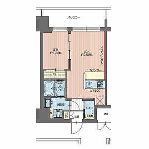 プレジオ亀有 1102｜東京都葛飾区青戸8丁目(賃貸マンション1LDK・11階・34.30㎡)の写真 その2