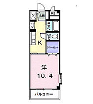 サンライズ宮川 201 ｜ 香川県高松市木太町5035番地3（賃貸マンション1K・2階・30.09㎡） その2