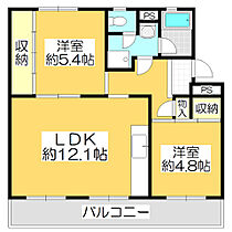 ヴィラナリー屋島7号棟 403 ｜ 香川県高松市屋島西町2475-1（賃貸マンション2LDK・4階・54.38㎡） その2