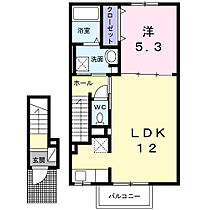 クラール勅使イーストＡ 202 ｜ 香川県高松市勅使町240番地1（賃貸アパート1LDK・2階・43.32㎡） その2