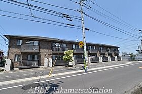 グランフェルティ　Ａ棟 101 ｜ 香川県高松市三条町335（賃貸アパート1LDK・1階・33.61㎡） その1