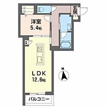 ロイヤルシャーメゾン栗林 203 ｜ 香川県高松市花ノ宮町3丁目1399番4（賃貸マンション1LDK・2階・48.29㎡） その2