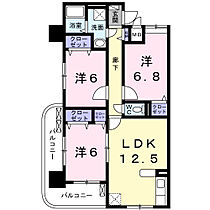 ディアコート　木太 604 ｜ 香川県高松市木太町2469番地1（賃貸マンション3LDK・6階・68.72㎡） その2