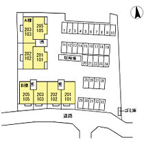 リリックガーデンB棟 203 ｜ 香川県高松市新田町甲618-1（賃貸アパート2LDK・2階・59.28㎡） その3