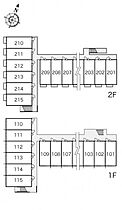 レオパレス東大浜 211 ｜ 香川県坂出市久米町1丁目5-46（賃貸アパート1K・2階・23.18㎡） その4