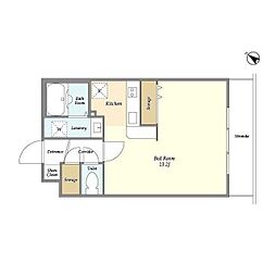 間取図画像 ワンルーム