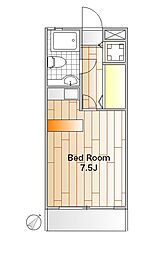 KFLAT'S ワンルームの間取図画像