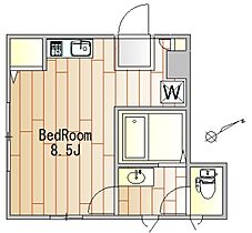 CASA Marimo  ｜ 東京都目黒区祐天寺1丁目（賃貸アパート1R・1階・20.25㎡） その2