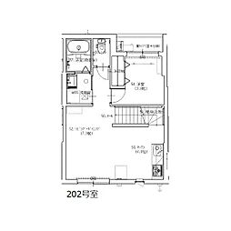 セレーノ祐天寺 1LDKの間取図画像