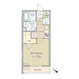 K’s　court高輪台 3階1Kの間取り