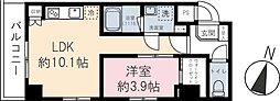 Casa Flag Shibuya 1LDKの間取図画像