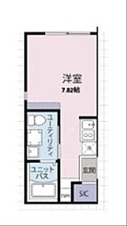 BELFIORESancha ワンルームの間取図画像