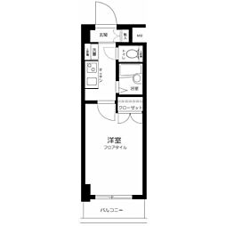 フェニックス三軒茶屋 1Kの間取図画像