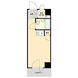 グレイス大森海岸 ワンルームの間取図画像