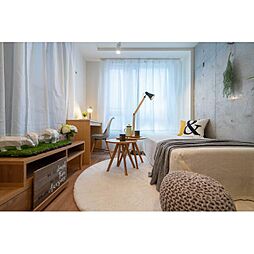 SOU羽根木 1階ワンルームのリビング/ダイニング