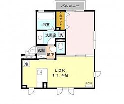 ラヴェール等々力  ｜ 東京都世田谷区等々力7丁目（賃貸アパート1LDK・3階・44.24㎡） その2