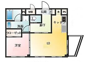 東京都品川区戸越1丁目（賃貸マンション1LDK・3階・35.69㎡） その2